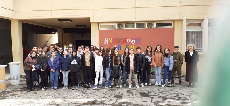 Υποδοχή 1ου Πειραματικού Γυμνασίου Λάρισας