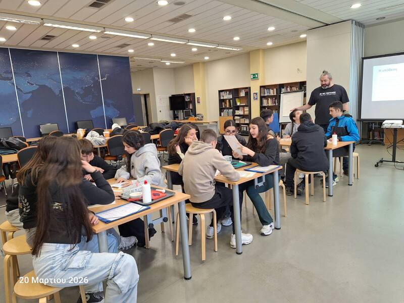 Επίσκεψη στο Κέντρο Διάδοσης Επιστημών ΝΟΗΣΙΣ