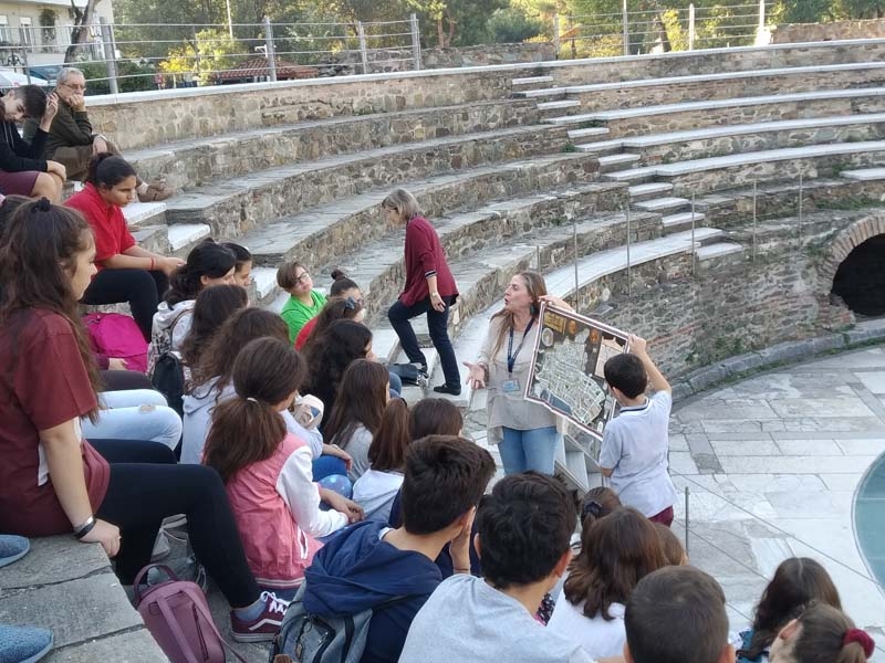 Επίσκεψη στη Ρωμαϊκή Αγορά και τη Ροτόντα