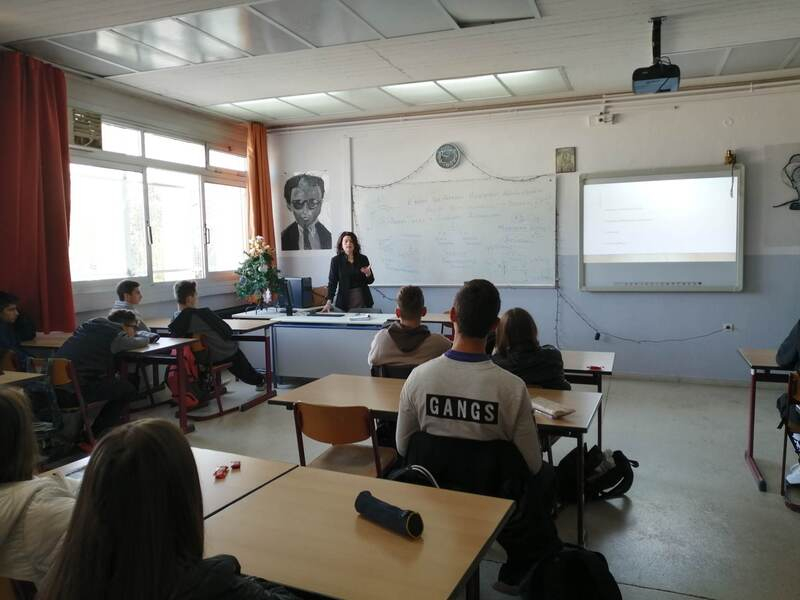 Ενημερωτική επίσκεψη ψυχολόγου