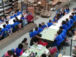 Making flowerpots in Spain